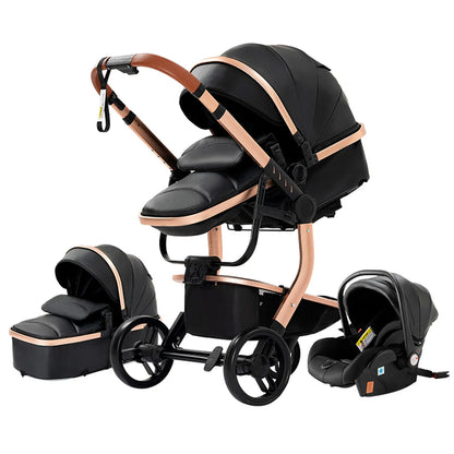 Carrinho de bebé Trio Lux Preto