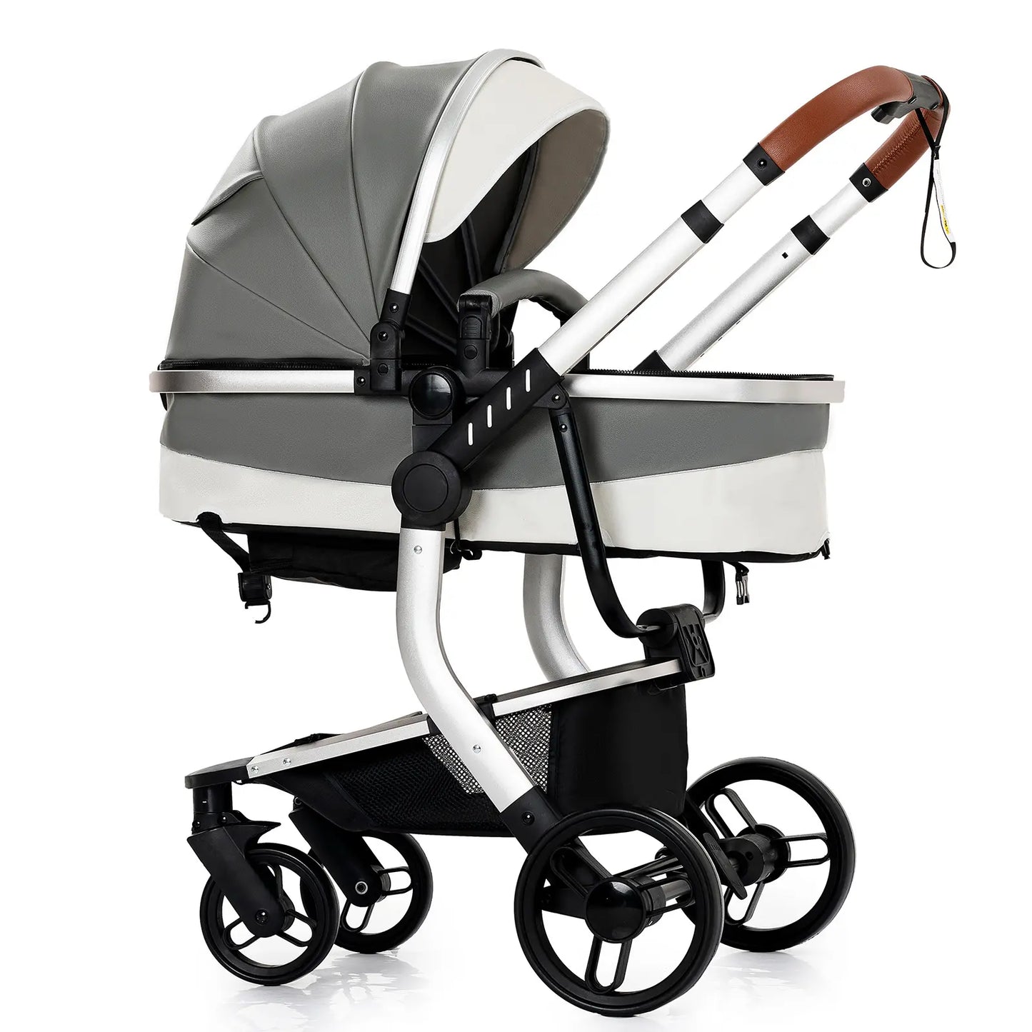 Carrinho de bebé Trio Lux Cinza