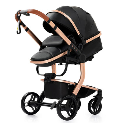 Carrinho de bebé Trio Lux Preto