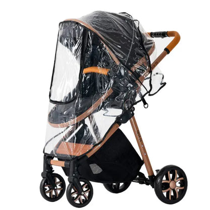 Carrinho de bebé Trio MelBaby Preto