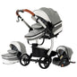 Carrinho de bebé Trio Lux Cinza