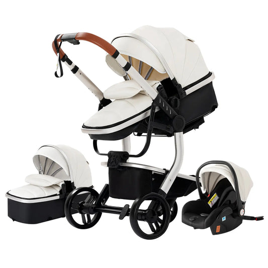 Carrinho de bebé Trio Lux Branco