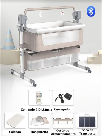 Berço de Bebé Mágico Bege