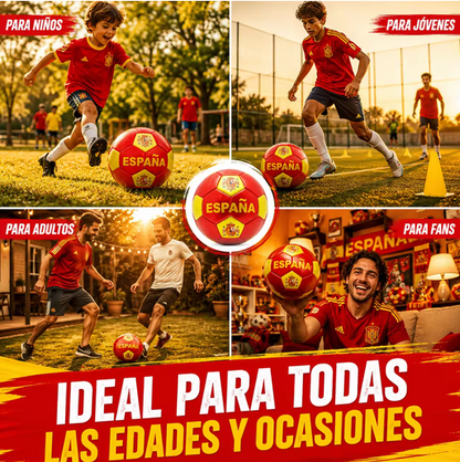 Balón de Fútbol España Talla 5 – Resistente al Agua