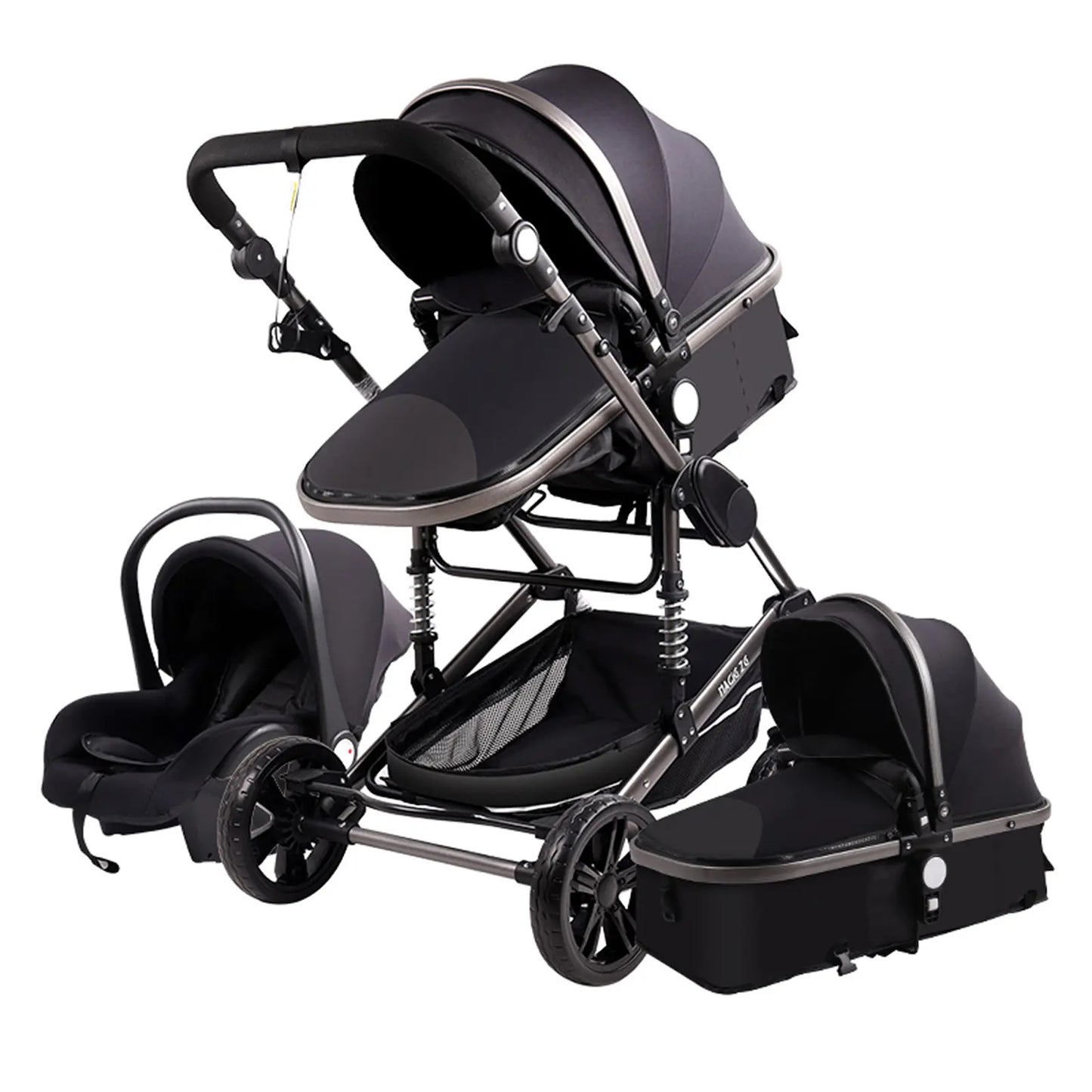 Carrinho de bebé Trio Mágico Preto