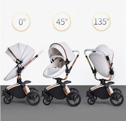 Carrinho de bebé Trio Agape Preto