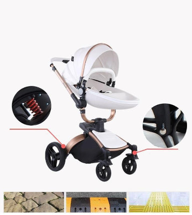 Carrinho de bebé Trio Agape Rosa
