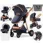 Carrinho de bebé Trio MelBaby Azul