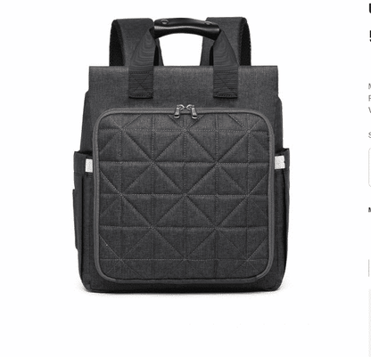 Mochila de maternidade Cinza escuro